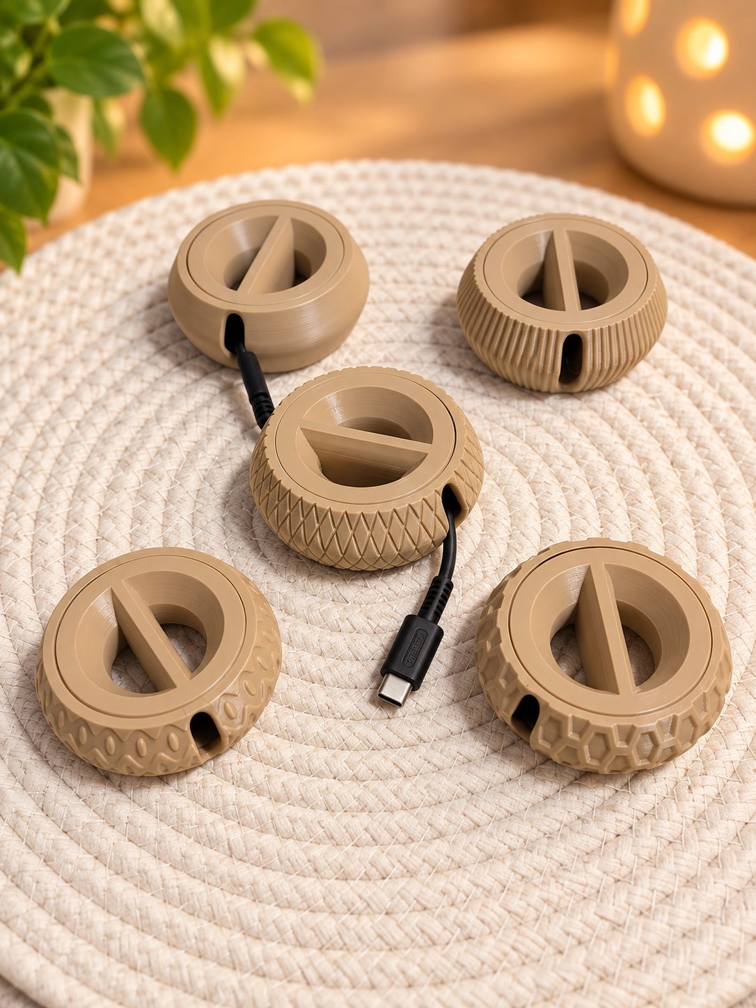 Organizador de cables S